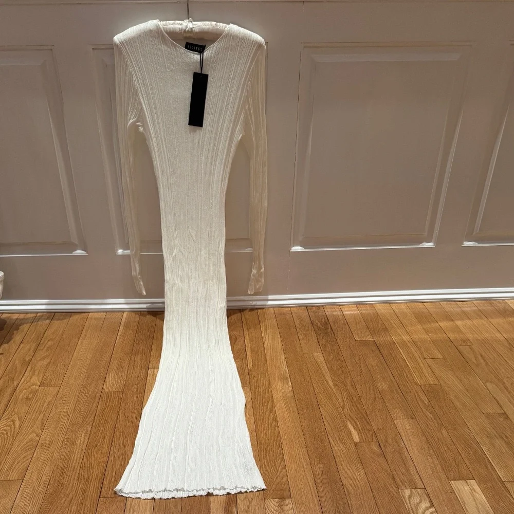 LIONESS - Prophecy Maxi Dress - Porcelain - Picture 4 of 6